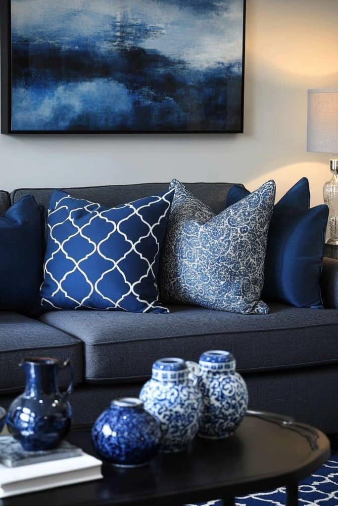 Navy and Grey Elegance