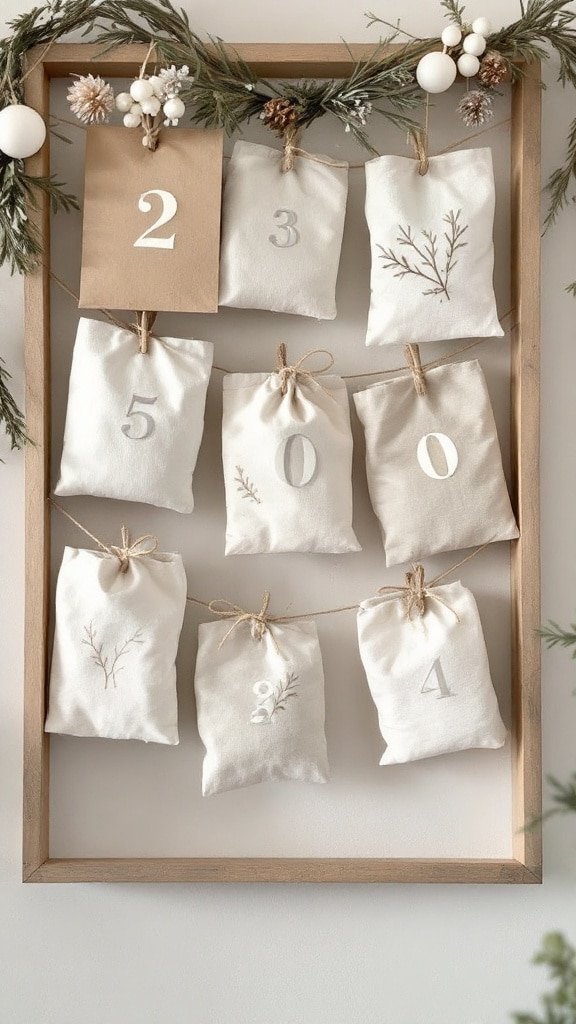 Neutral Advent Displays