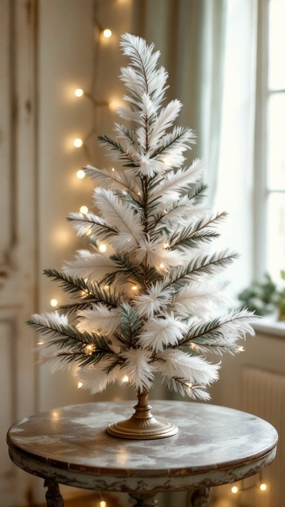 Feather Tree Centerpieces