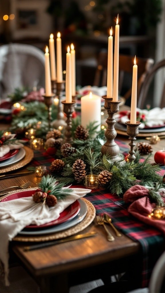 Classic Plaid Table Linens
