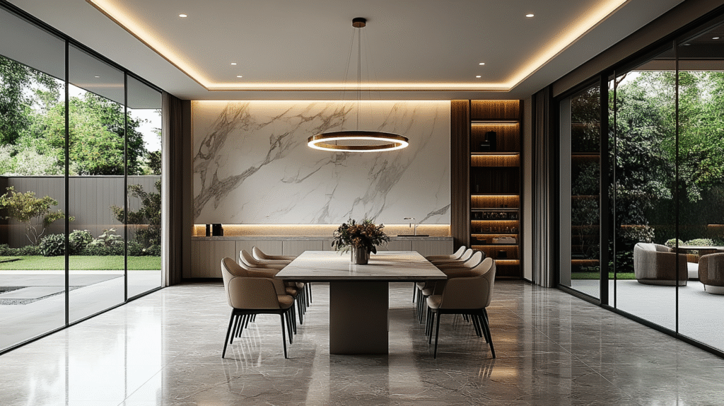 luxury dining room