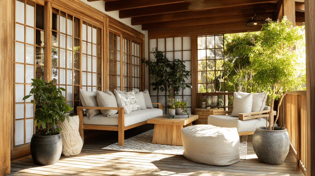 scandinavian japanese interior