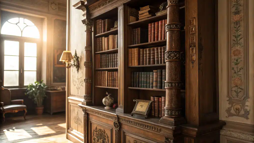 Antique Bookshelf