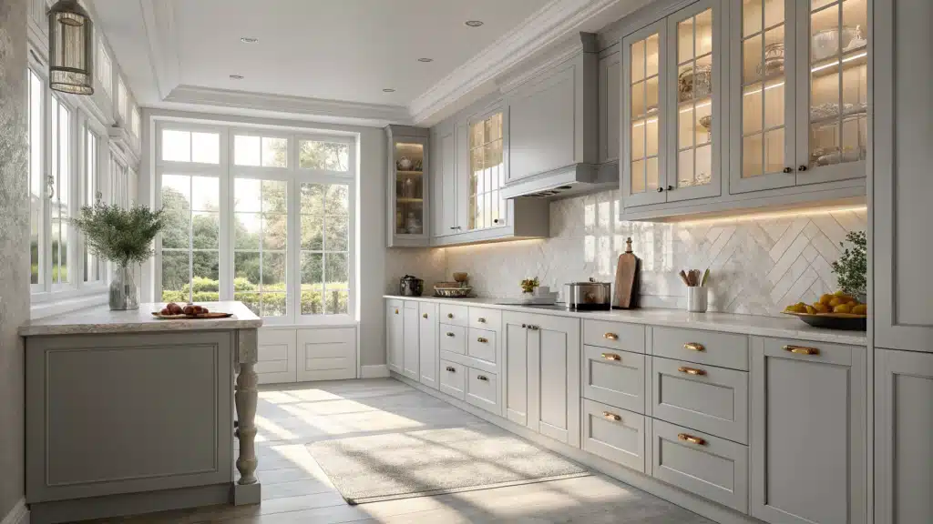 Light Grey Kitchen Cabinets