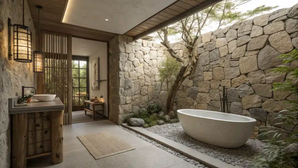 Wabi Sabi Bathroom