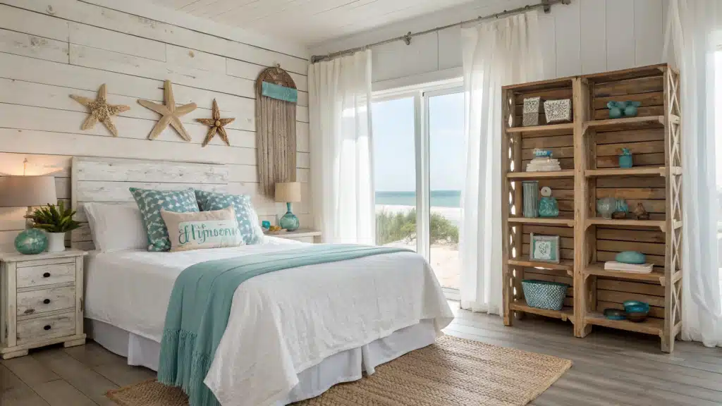 beachy bedroom