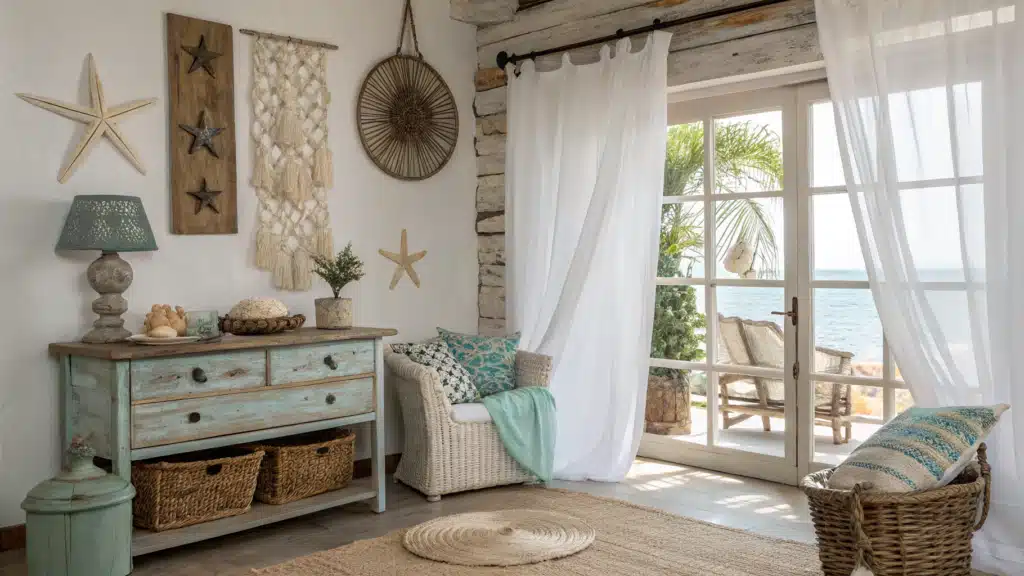 beachy room decor