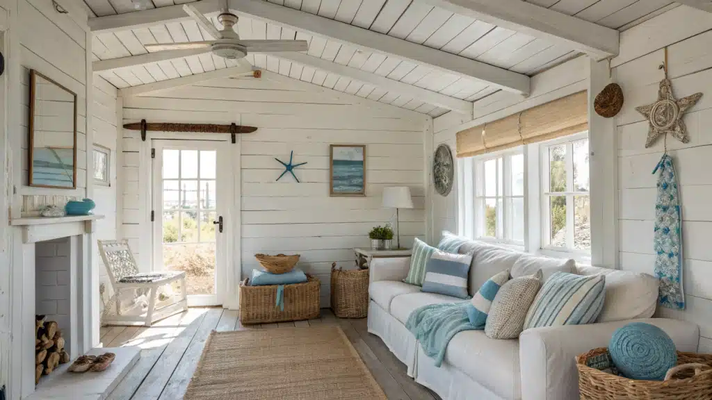 seaside cottage interior