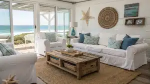 seaside living room