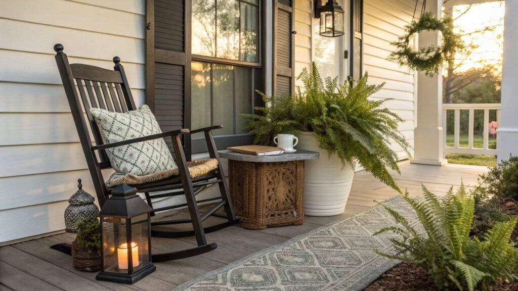 small front porch decorating ideas